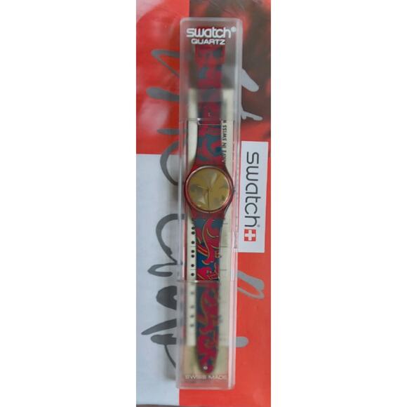 Swatch watch LOUIS LOUIS GR106 1990 Standard Gents New old stock - Picture 7 of 8